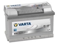 Batéria VARTA SILVER 74Ah 750A E38 MAX START