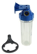 Vodný filter - puzdro, 1-PALCOVÉ telo + VEŠIAK + KĽÚČ