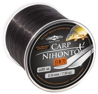 NIHONTO CARP LINE 0,30mm 600m 10,9kg ČIERNE MIKADO