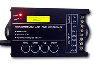 LED ovládač dusk dawn programovateľný USB 12V