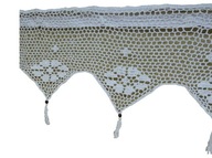 Háčkovaná žiarlivosť so strapcami 200x30 Wk* Háčkovaná žiarlivosť so strapcami 200x30 Wk*