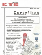 TLUMIČE FIAT STILO MULTIWAGON KAYABA ZADNÉ TLUMIČE FIAT STILO MULTIWAGON KAYABA ZADNÉ