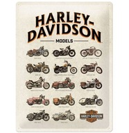 Plechový nápis na motorku HARLEY LARGE Darčekový model