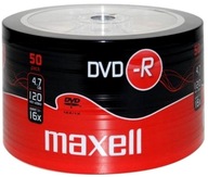 DVD Maxell DVD-R 4,7 GB 50 ks. DVD Maxell DVD-R 4,7 GB 50 ks.