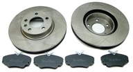 Kotúče 2x + doštičky PREDNÝ OPEL OMEGA B C 94-03 296mm