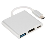 MacBook USB 3.1 Type C na HDMI USB 3.0 4K adaptér