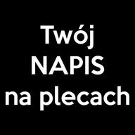 VAŠA DODATOČNÁ TLAČ NÁZOV NÁPIS NA ZADNÚ KVALITU