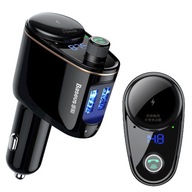 BASEUS FM VYSIELAČ DO AUTO BT RÝCHLA AUTONABÍJAČKA USB MP3 BASEUS FM VYSIELAČ DO AUTO BT RÝCHLA AUTONABÍJAČKA USB MP3