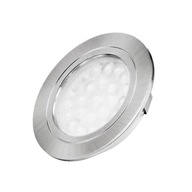 OVÁLNE nábytkové svietidlo pre vstavané LED 2W 12V DC hliník, neutrálna farba OVÁLNE nábytkové svietidlo pre vstavané LED 2W 12V DC hliník, neutrálna farba