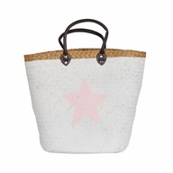 Biela nákupná taška s malou hviezdičkou