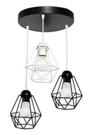 LUSTROVÁ STROPNÁ LAMPA ZÁVESNÁ DIAMANTOVÁ FARBA LED LUSTROVÁ STROPNÁ LAMPA ZÁVESNÁ DIAMANTOVÁ FARBA LED