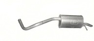 Koncový tlmič VW FOX, objem 1.2, 05-11, + objímka