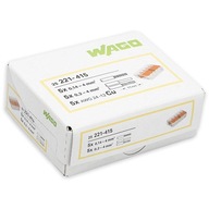 WAGO UNIVERZÁLNY RÝCHLOSPOJKA 5x0,2-4mm² 25 ks. WAGO UNIVERZÁLNY RÝCHLOSPOJKA 5x0,2-4mm² 25 ks.