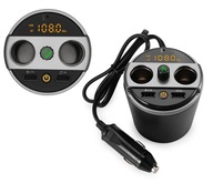 FM VYSIELAČ BLUETOOTH 2XUSB SÚPRAVA TELEFÓNU FM VYSIELAČ BLUETOOTH 2XUSB SÚPRAVA TELEFÓNU