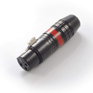 KaCsa MC-946G XLR zástrčka (samica) KaCsa MC-946G XLR zástrčka (samica)