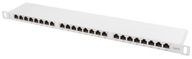 PATCH PANEL 24 PORT 0,5U CAT.6 FTP GREY LANBERG PATCH PANEL 24 PORT 0,5U CAT.6 FTP GREY LANBERG