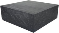 Polyamid PA6+MoS2 doska, čierna, 35x200x200 mm