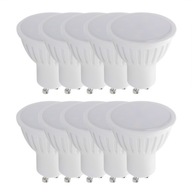 10x GU10 LED 2835 SMD 6W neutrálna LED žiarovka 10x GU10 LED 2835 SMD 6W neutrálna LED žiarovka