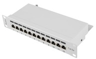 PATCH PANEL 12x 10'' 1U CAT.5e FTP sivá LANBERG PATCH PANEL 12x 10'' 1U CAT.5e FTP sivá LANBERG