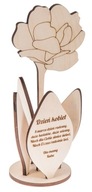 KVET na stojane darček ku DŇU ŽIEN GRAVÍROVANIE! KVET na stojane darček ku DŇU ŽIEN GRAVÍROVANIE!