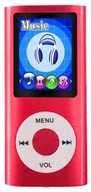 MP4 prehrávač T838 8GB rádio reproduktor MP3 červený