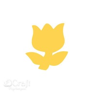 DEKORATÍVNY TULIPÁNOVÝ PUNČ 2,5 CM...DPC DEKORATÍVNY TULIPÁNOVÝ PUNČ 2,5 CM...DPC