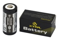 Batéria Xtar 16340 R-CR123 3,7V Li-ion 650mAh