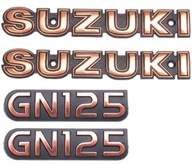 SUZUKI GN125 4T BOČNÁ PALIVOVÁ NÁDRŽ ZNAK SUZUKI GN125 4T BOČNÁ PALIVOVÁ NÁDRŽ ZNAK