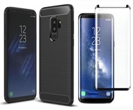 KARBÓNOVÉ KUZDRO PRE SAMSUNG GALAXY S9 PLUS + SKLO