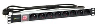 Rack power strip 19" Pulsar RALZ - 8 pozícií Rack power strip 19" Pulsar RALZ - 8 pozícií