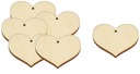 Srdcia s dierstvom DeCoupage Scrapki 38 mm 100 ks