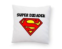 VANKÚŠ S POTLAČOVÝMI VZORY NA DARČEKY SUPER DEDKO