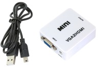 Konvertor VGA na HDMI IMAGE so zvukom - FULL HD Konvertor VGA na HDMI IMAGE so zvukom - FULL HD