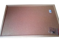 Korková tabuľa s dreveným rámom 40x60 cm