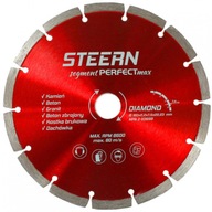 STEERN SEGMENTED diamantový kotúč 180 mm BETÓN STEERN SEGMENTED diamantový kotúč 180 mm BETÓN