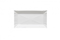 Biele papierové podnosy 14/20 cm 100 ks grilovacie hranolky