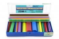 Teplom zmrštiteľné bužírky ZDM-1 SET Teplom zmrštiteľné bužírky ZDM-1 SET