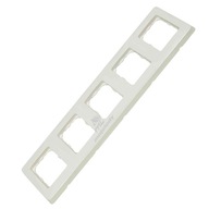 Cariva Legrand päťčlenný biely rám 773655 Cariva Legrand päťčlenný biely rám 773655