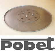DISC plavákový tanier 610 mm PRE 4 SKRUTKY mixokret