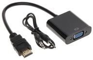 HDMI/VGA+AU-ECO-3 ABCV prevodník
