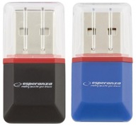 Esperanza MicroSD microSDHC SDXC USB čítačka kariet
