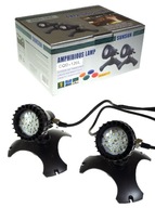 ZÁHRADNÁ LAMPA, 2 X 20 LED CQD-120L 2 X 1,5 W