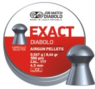 DIABOLO JSB EXACT 4,5mm SHOT, 500ks PRECISION DIABOLO JSB EXACT 4,5mm SHOT, 500ks PRECISION