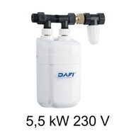 Ohrievač vody DAFI 5,5 kW 230 V s prípojkou