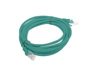 Patchcord U/UTP (UTP) LANBERG 3 m zelený Patchcord U/UTP (UTP) LANBERG 3 m zelený