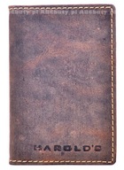 G1-49 HAROLD'S VINTAGE PÁNSKA KOŽENÁ VIZITKA! G1-49 HAROLD'S VINTAGE PÁNSKA KOŽENÁ VIZITKA!
