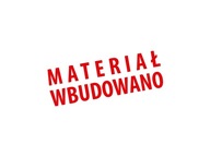 Pečiatka MATERIÁL VSTAVANÁ Pečiatka MATERIÁL VSTAVANÁ