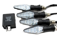 4ks + prerušovacie LED smerovky 4ks + prerušovacie LED smerovky