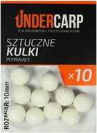 Umelé biele plávajúce loptičky UnderCarp