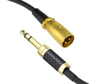 Kábel kábel 6,3 Jack stereo XLR samec Klotz 2m